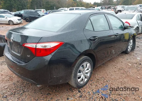2015 Toyota Corolla Le z USA, uszkodzony, nr VIN 2T1BURHE8FC272960